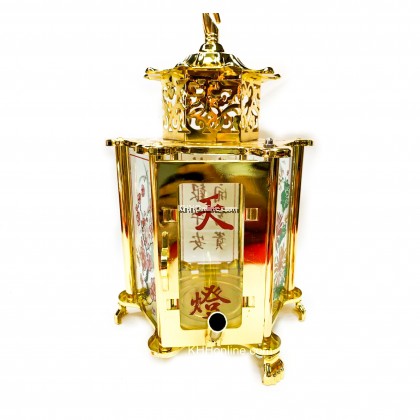 天公灯金色