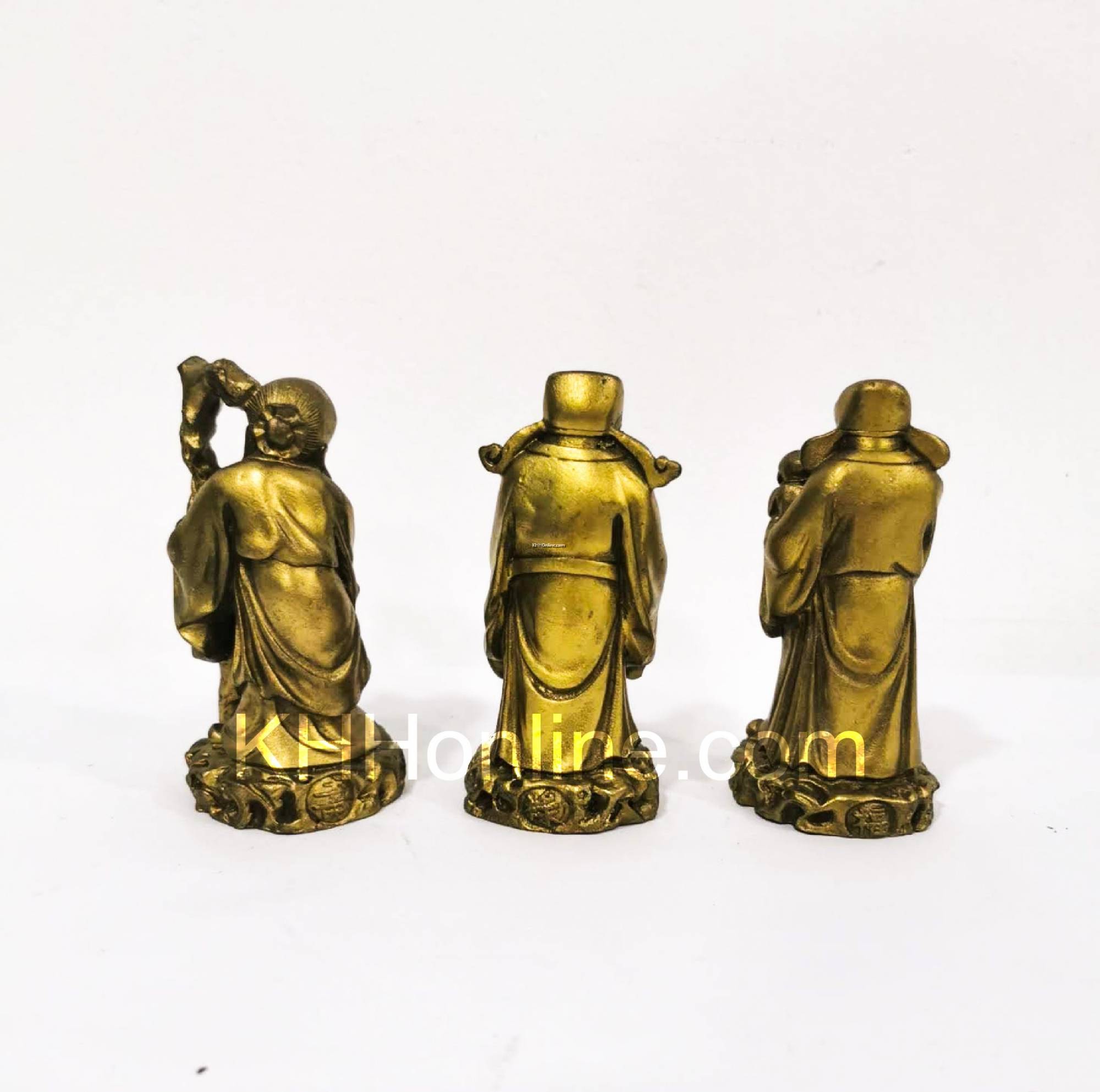 古铜福禄寿（套）