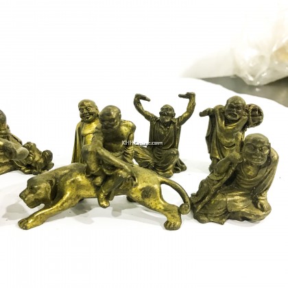 铜十八罗汉（套）