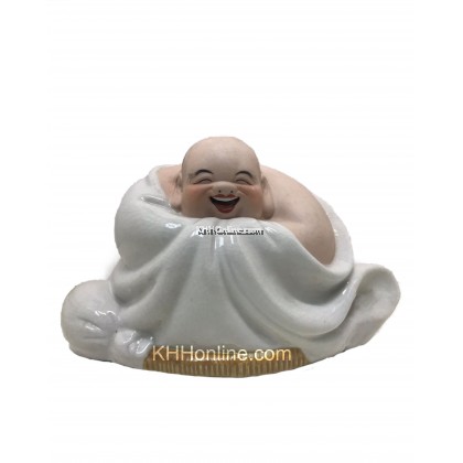 哈哈笑佛 （白色）